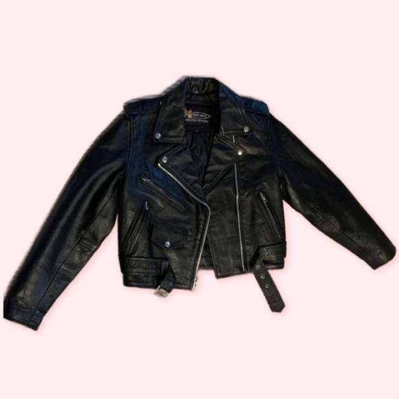 Jackets & Blazers - Vintage Women’s Leather Jacket- Advanced Motorcyle Gear